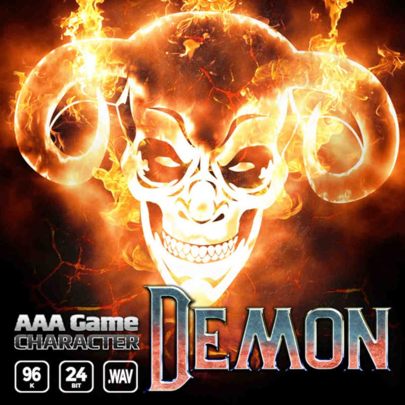 Epic Stock Media - AAA Game Character Demon Sample Packs Software GUI Artwork