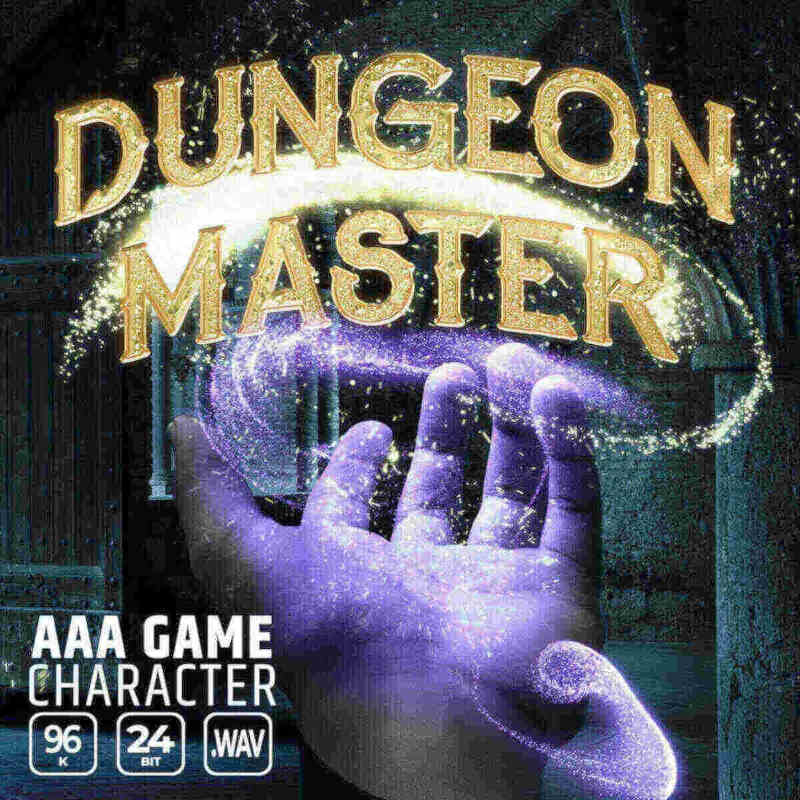 Epic Stock Media - AAA Game Character Dungeon Master Sample Packs Software GUI Artwork