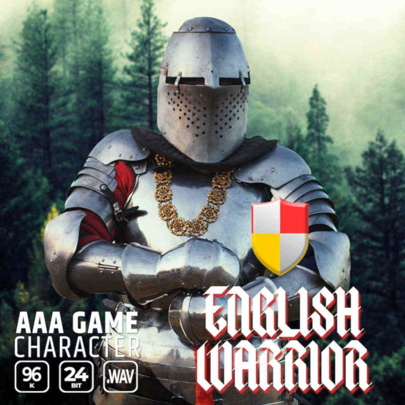Epic Stock Media - AAA Game Character English Warrior Sample Packs Software GUI Artwork