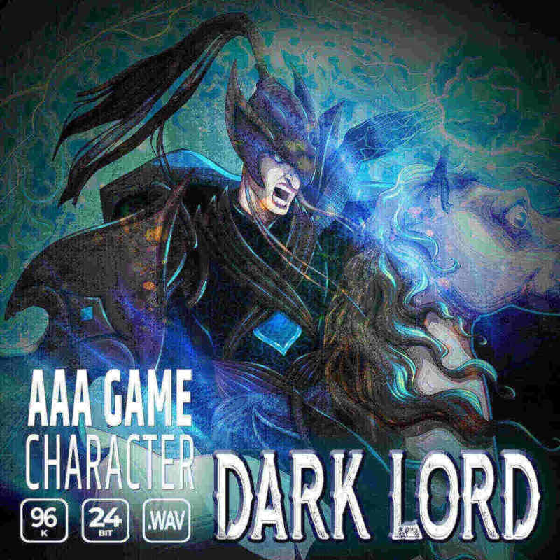 Epic Stock Media - AAA Game Character Dark Lord Sample Packs Software GUI Artwork