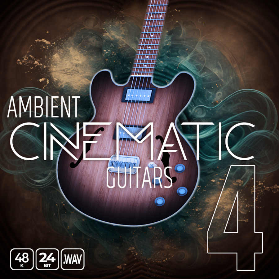 Epic Stock Media - Ambient Cinematic Guitars 4 Sample Packs Software GUI Artwork
