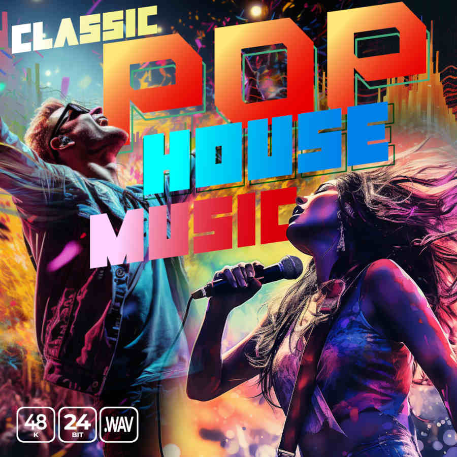 Epic Stock Media - Classic Pop House Sample Packs Software GUI Artwork
