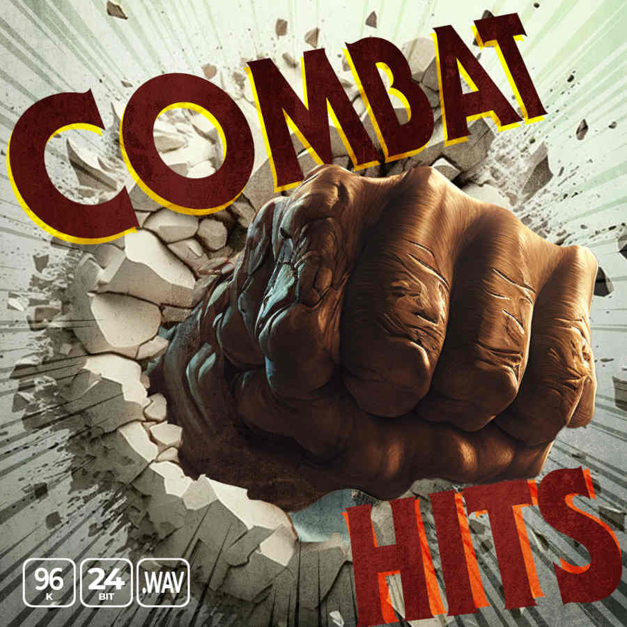 Epic Stock Media - Combat Hits Sample Packs Software GUI Artwork