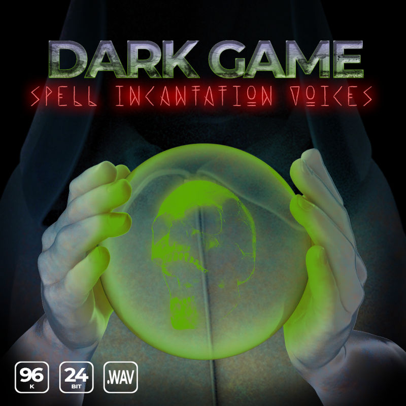 Epic Stock Media - Dark Game Spell Incantation Voices Sample Packs Software GUI Artwork
