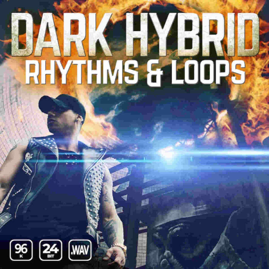 Epic Stock Media - Dark Hybrid Rhythms & Loops Sample Packs Software GUI Artwork