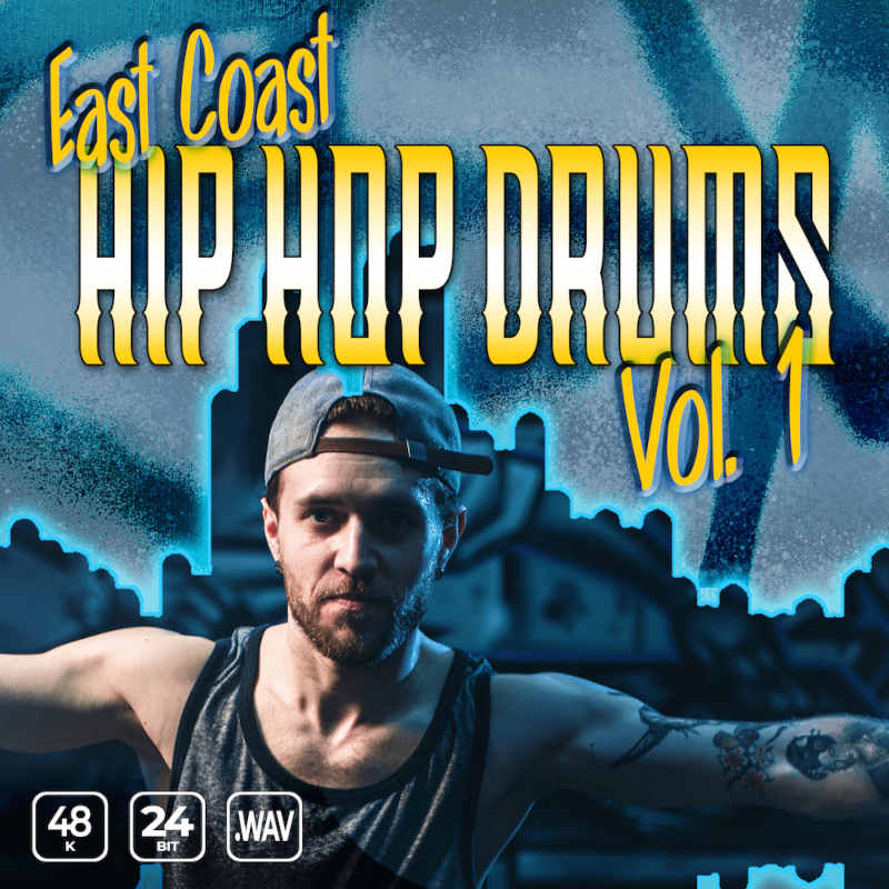 Epic Stock Media - East Coast Hip Hop Drums Vol 1 Sample Packs Software GUI Artwork