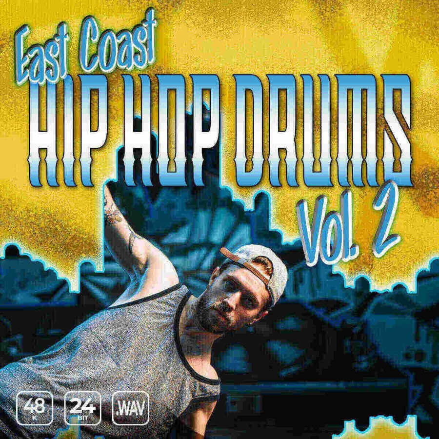 Epic Stock Media - East Coast Hip Hop Drums Vol 2 Sample Packs Software GUI Artwork