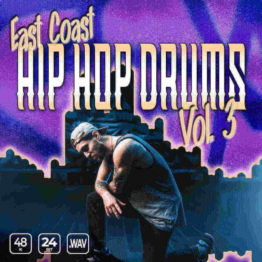 Epic Stock Media - East Coast Hip Hop Drums Vol 3 Sample Packs Software GUI Artwork
