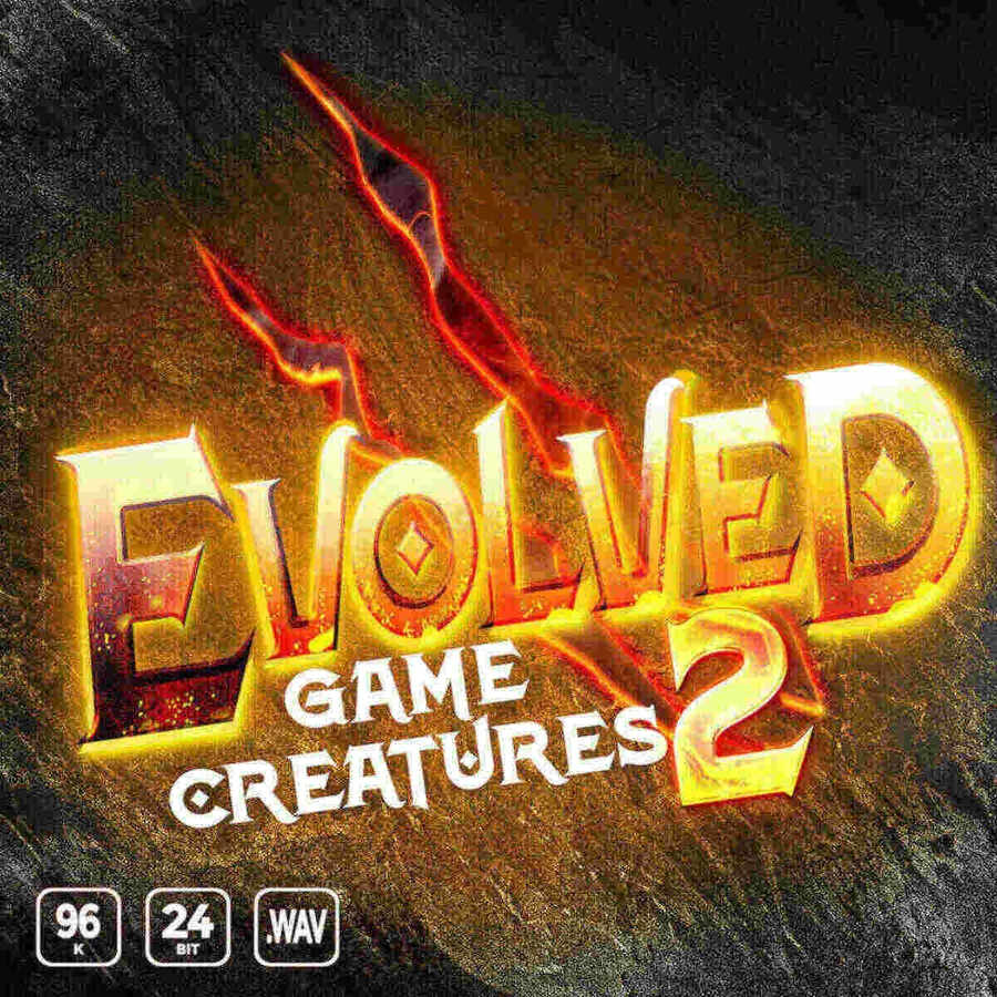 Epic Stock Media - Evolved Game Creatures 2 Sample Packs Software GUI Artwork