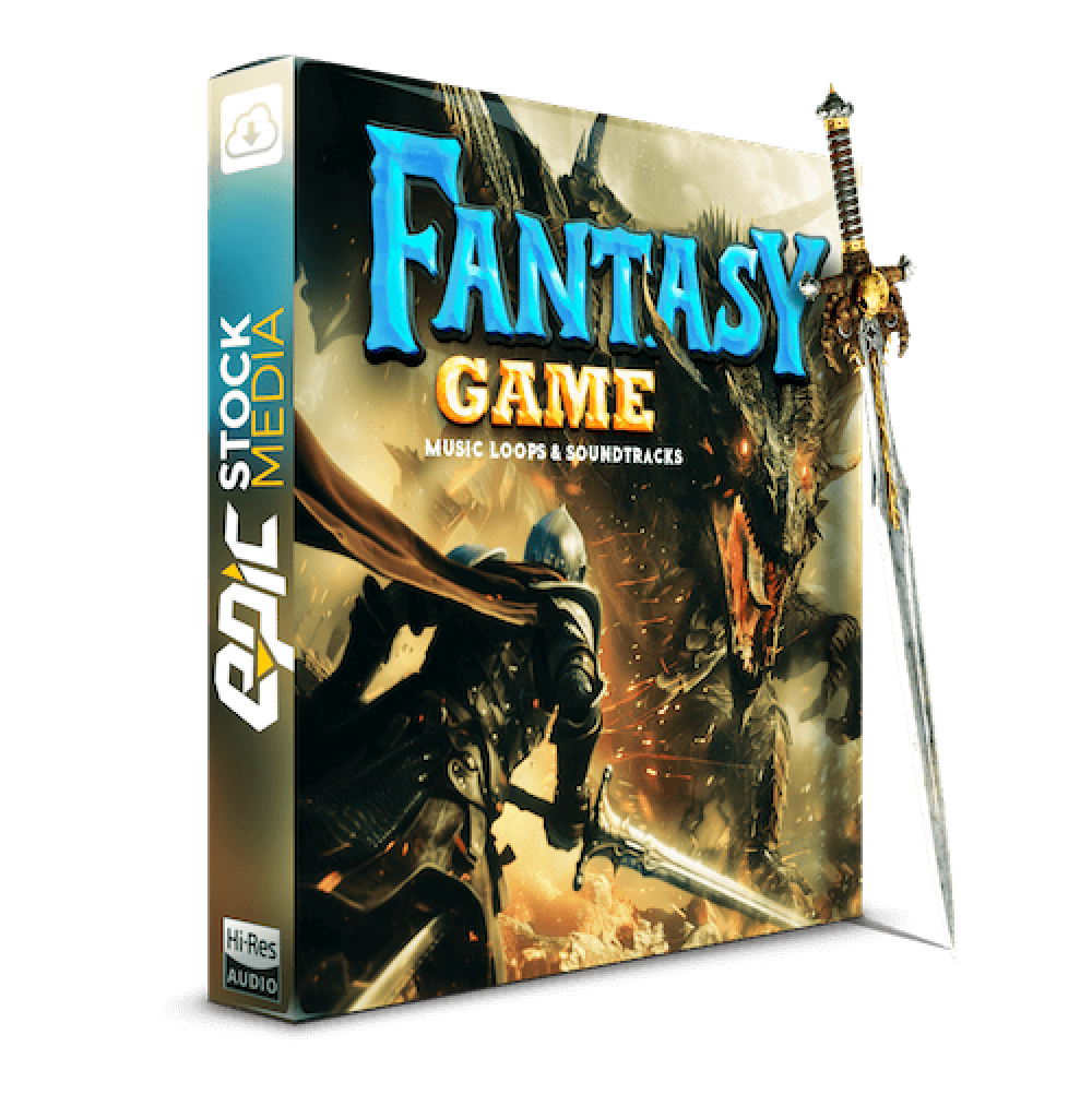 Epic Stock Media - Fantasy Game Music Loops and Soundtracks Sample Packs Software GUI Artwork