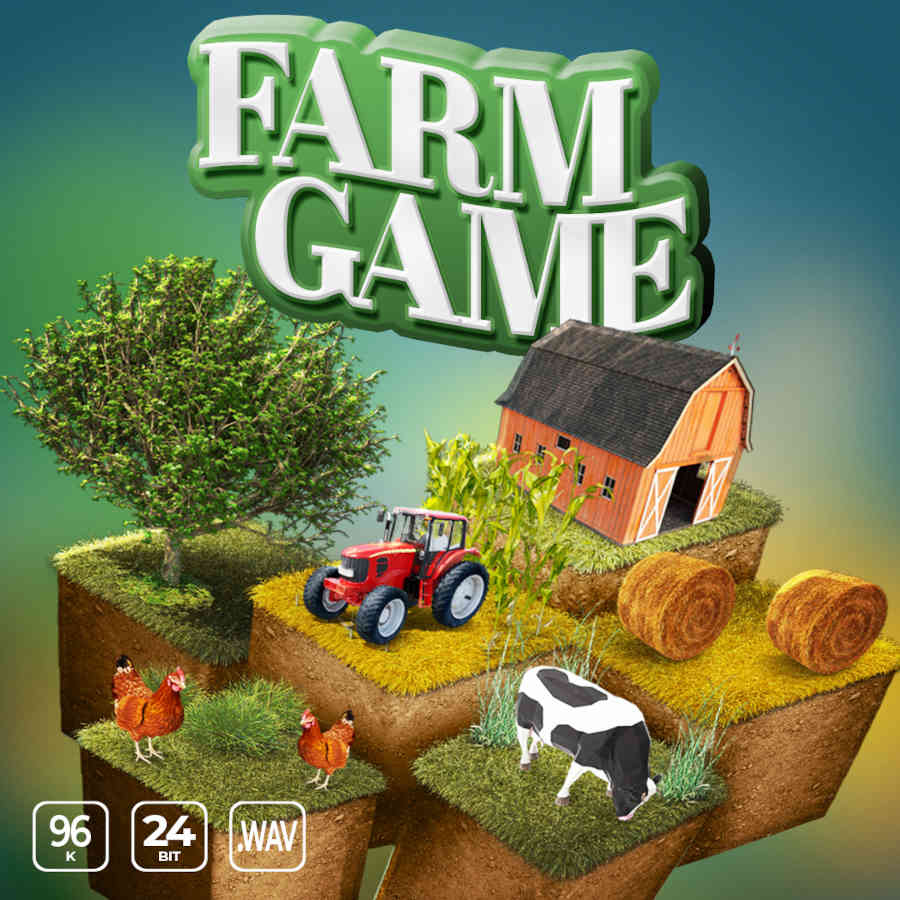 Epic Stock Media - Farm Game Sample Packs Software GUI Artwork