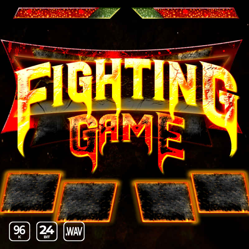 Epic Stock Media - Fighting Game Sample Packs Software GUI Artwork