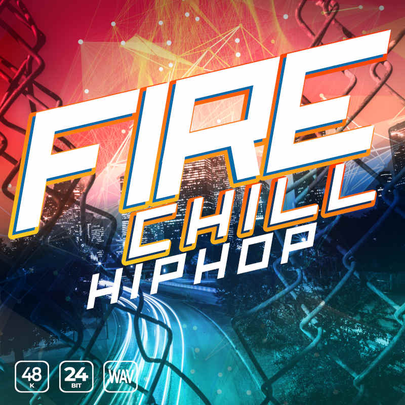 Epic Stock Media - Fire Chill Hip Hop Sample Packs Software GUI Artwork
