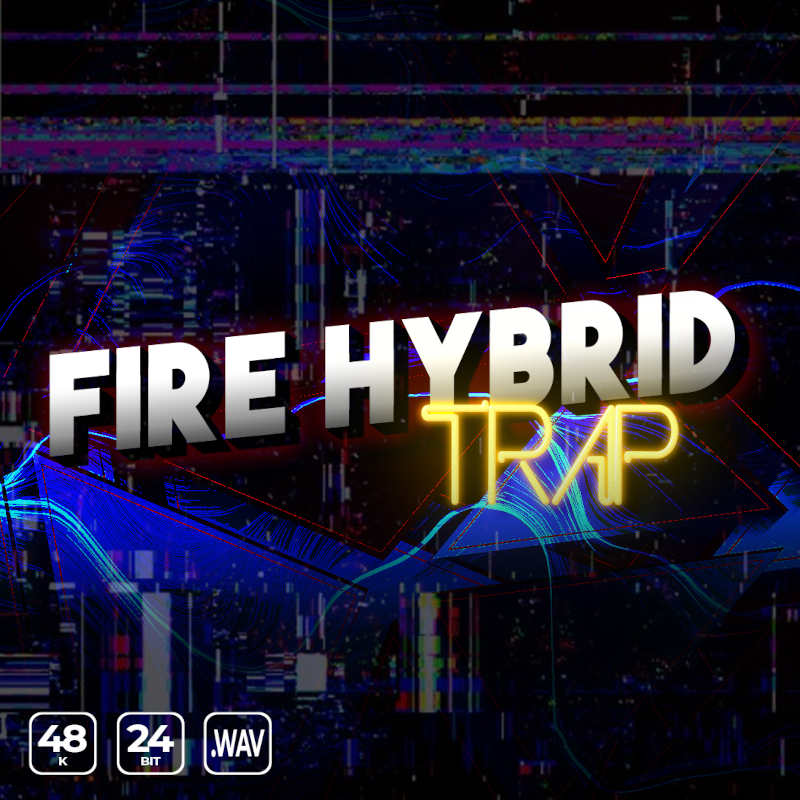 Epic Stock Media - Fire Hybrid Trap Sample Packs Software GUI Artwork