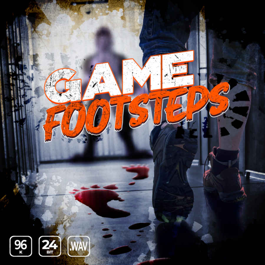 Epic Stock Media - Game Footsteps Sample Packs Software GUI Artwork