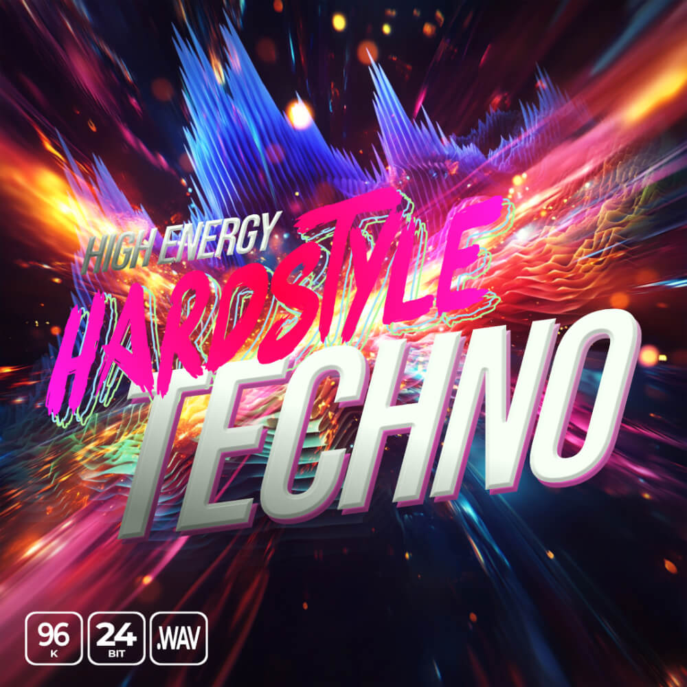 Epic Stock Media - High Energy Hardstyle Techno & Midi Sample Packs Software GUI Artwork