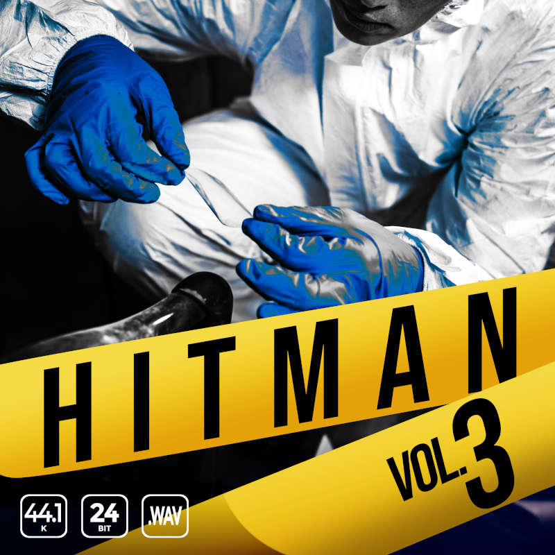 Epic Stock Media - Hitman: Lo-Fi Hip Hop Drums Vol 3 Sample Packs Software GUI Artwork