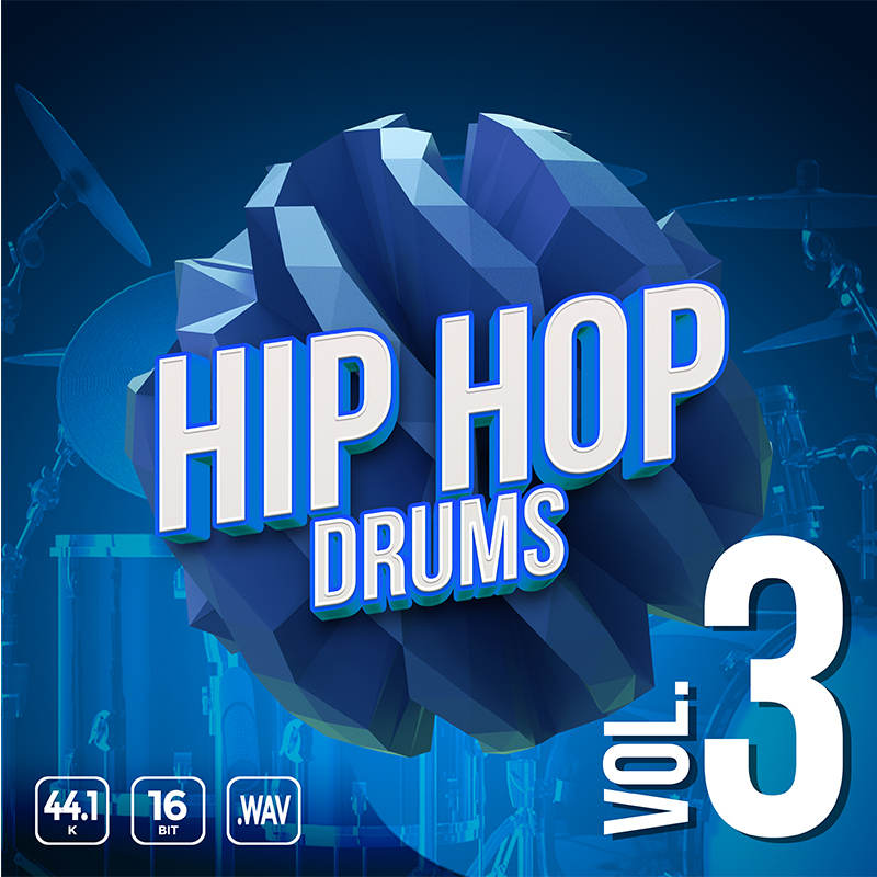 Epic Stock Media - Iconic Hip Hop Drums Vol. 3 Sample Packs Software GUI Artwork