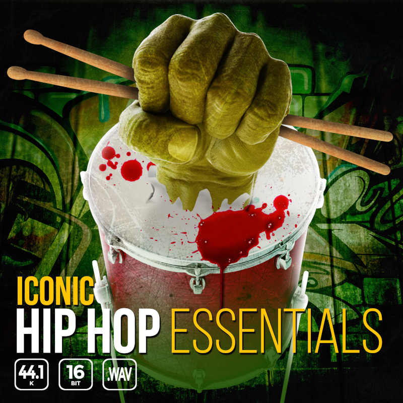 Epic Stock Media - Iconic Hip Hop Essentials Sample Packs Software GUI Artwork