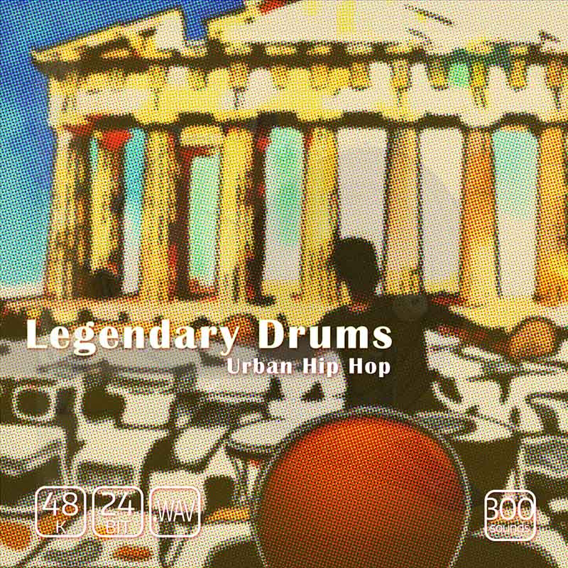 Epic Stock Media - Legendary Drums Vol. 1 Sample Packs Software GUI Artwork