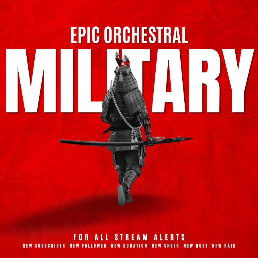 Epic Stock Media - Military Epic Orchestral Alert Sounds Sample Packs Software GUI Artwork