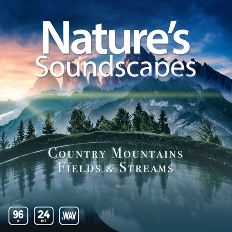 Epic Stock Media - Nature’s Soundscapes Sample Packs Software GUI Artwork