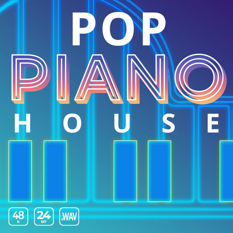 Epic Stock Media - Pop Piano House Sample Packs Software GUI Artwork