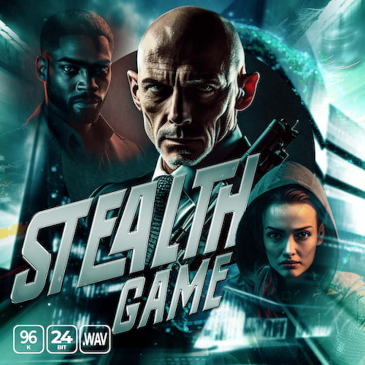 Epic Stock Media - Stealth Game Sample Packs Software GUI Artwork