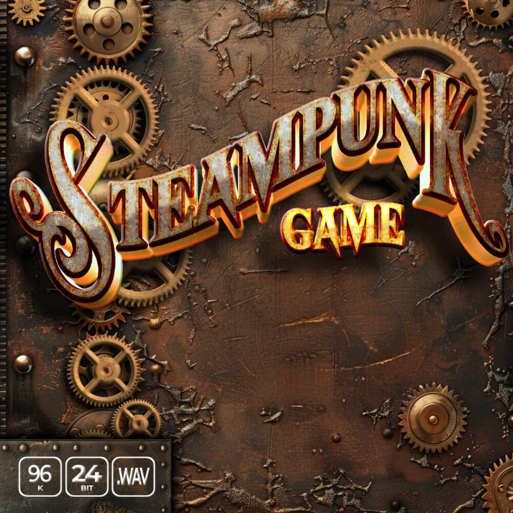 Epic Stock Media - Steampunk Game Sample Packs Software GUI Artwork