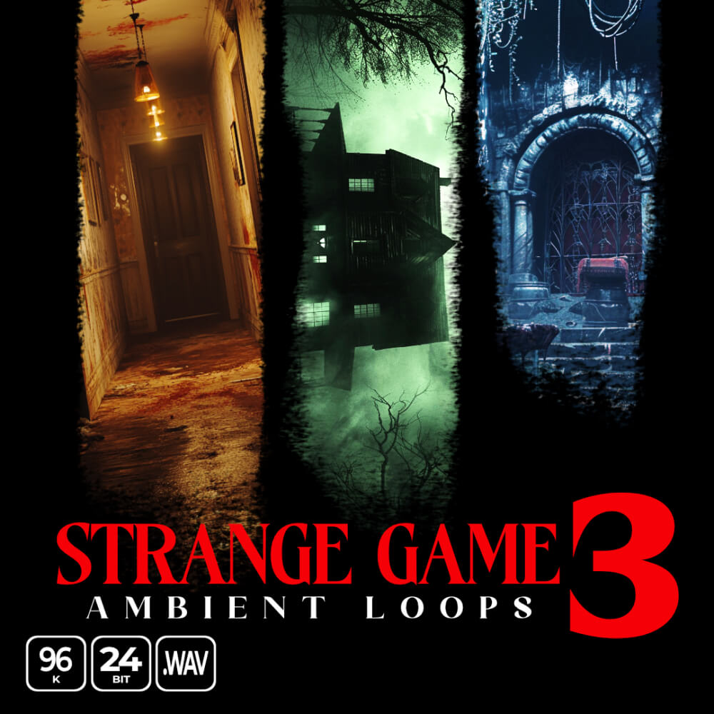 Epic Stock Media - Strange Game Ambient Loops 3 Sample Packs Software GUI Artwork