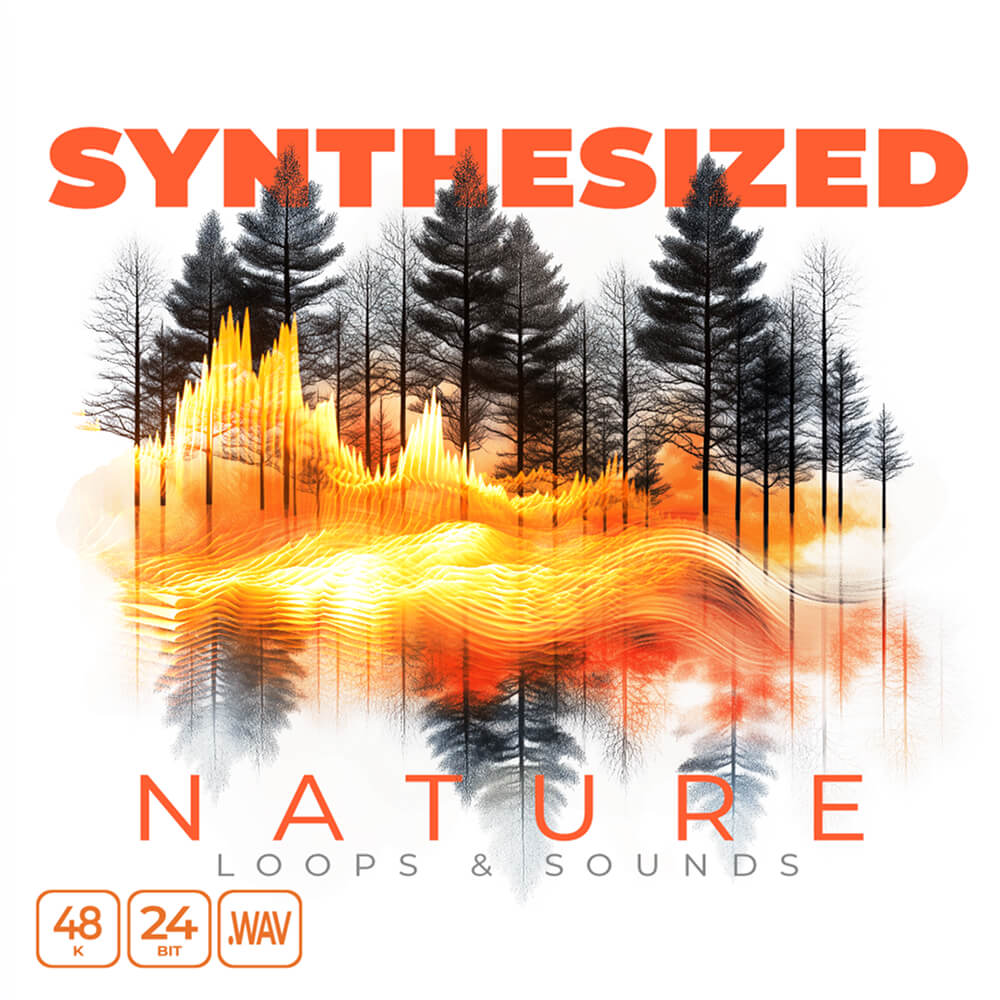 Epic Stock Media - Synthesized Nature Loops and Sounds Sample Packs Software GUI Artwork