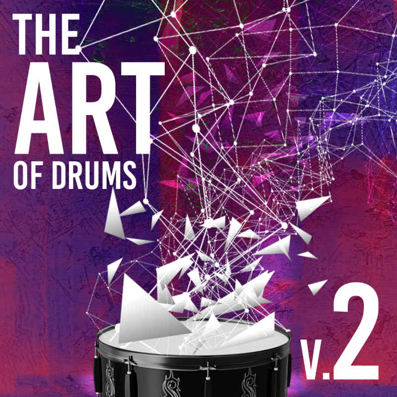 Epic Stock Media - The Art of Drums Vol. 2 Sample Packs Software GUI Artwork