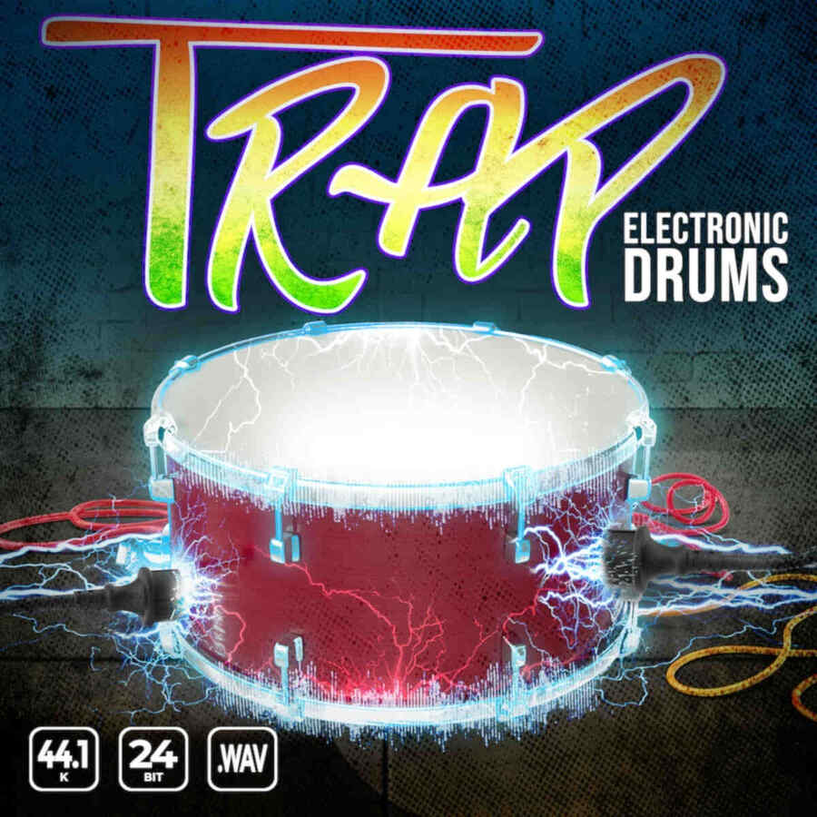 Epic Stock Media - Trap Electronic Drums Sample Packs Software GUI Artwork
