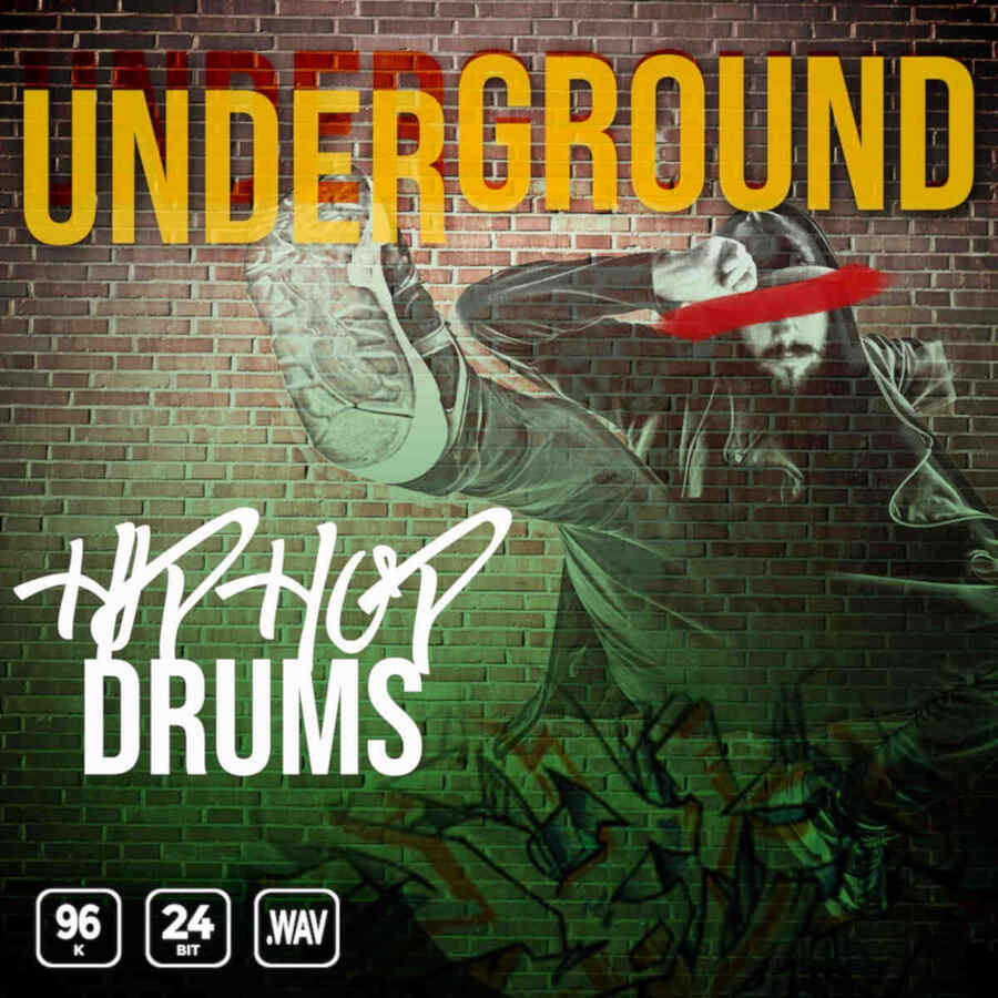 Epic Stock Media - Underground Hip Hop Drums Sample Packs Software GUI Artwork