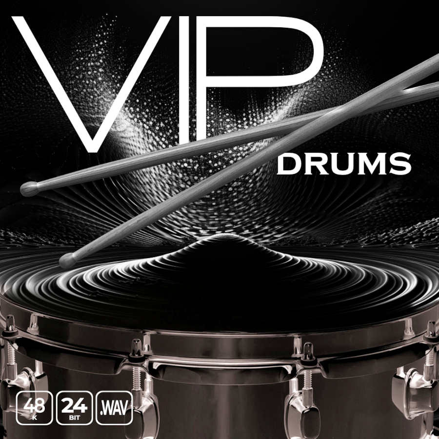 Epic Stock Media - VIP Modern Drums Sample Packs Software GUI Artwork