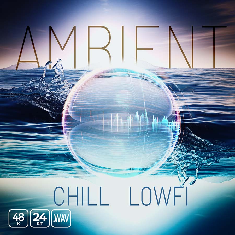 Epic Stock Media - Ambient Chill Lo-fi Sample Packs Software GUI Artwork