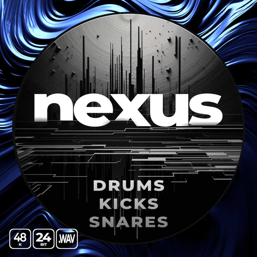 Epic Stock Media - Nexus Drum Kicks and Snares Sample Packs Software GUI Artwork