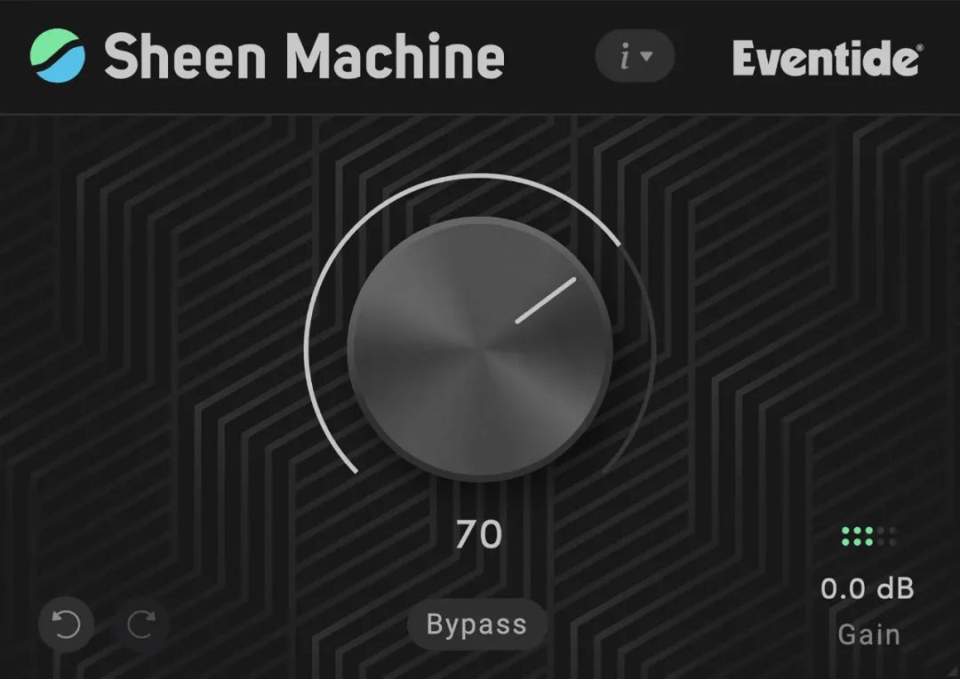 Eventide - Sheen Machine Plugins & FX Software GUI Artwork