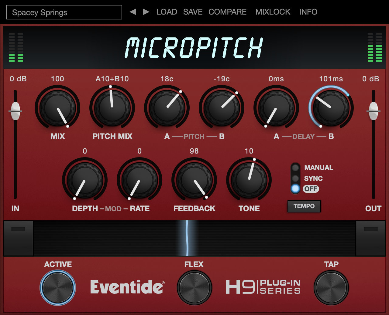 Eventide - MicroPitch Plugins & FX Software GUI Artwork