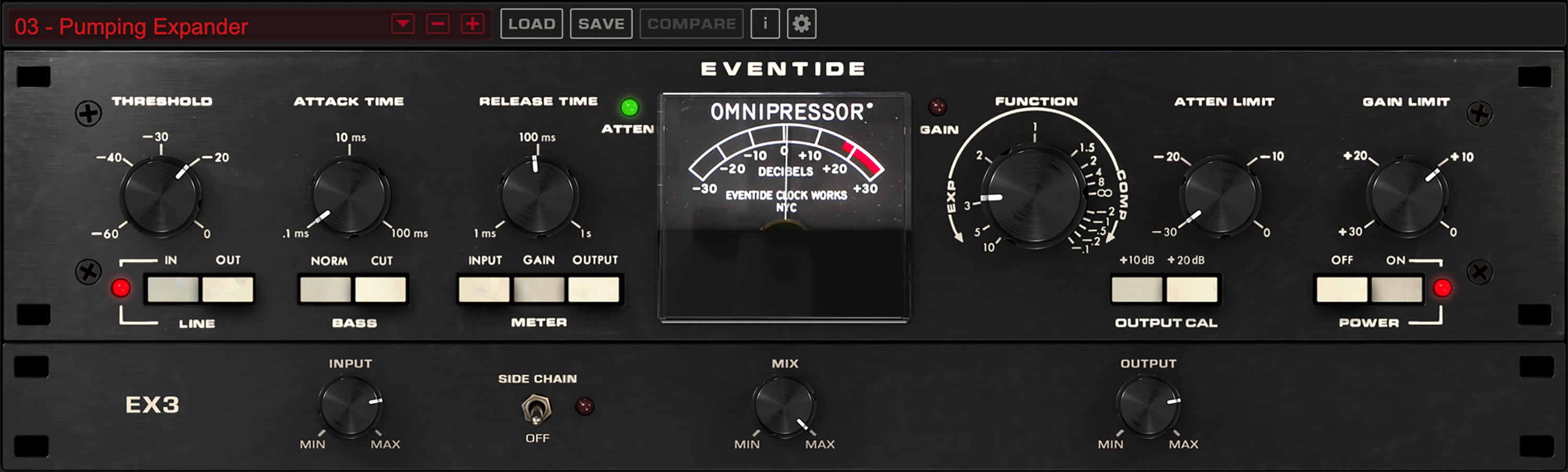 Eventide - Omnipressor Plugins & FX Software GUI Artwork