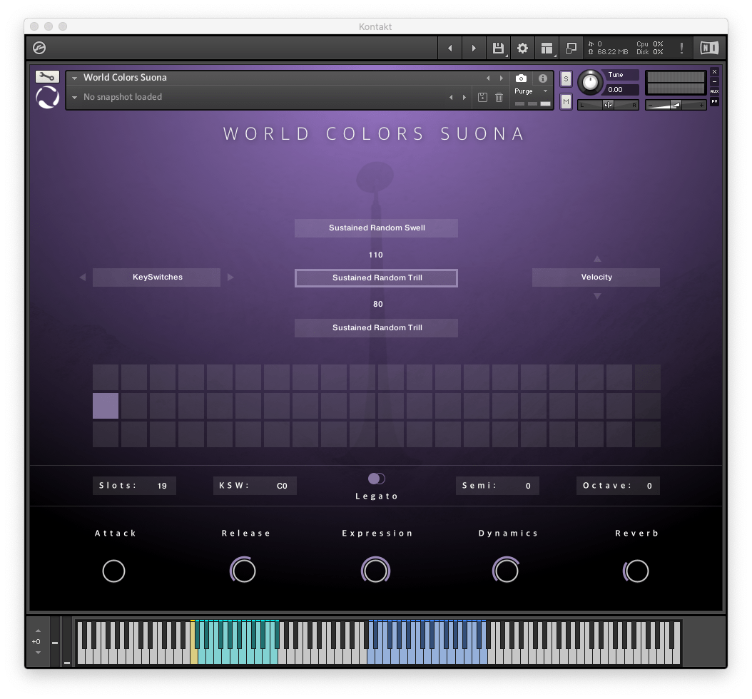 Evolution Series - World Colors: Suona Kontakt Instruments Software GUI Artwork