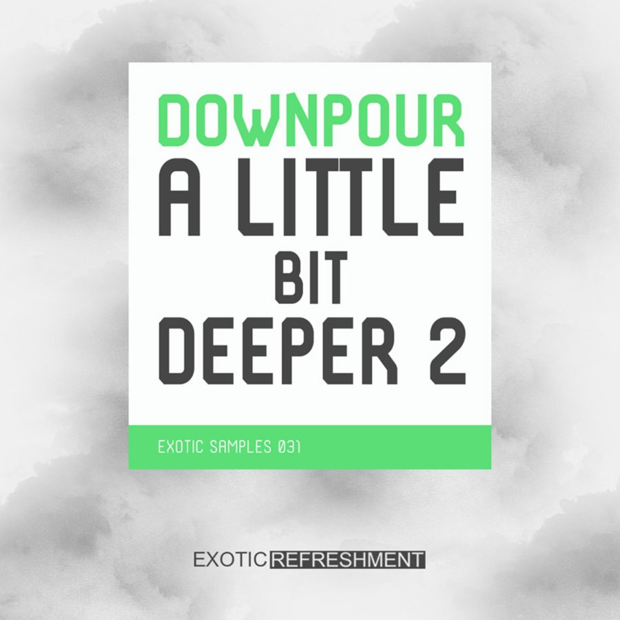 Exotic Refreshment - A Little Bit Deeper 2 Sample Packs Software GUI Artwork