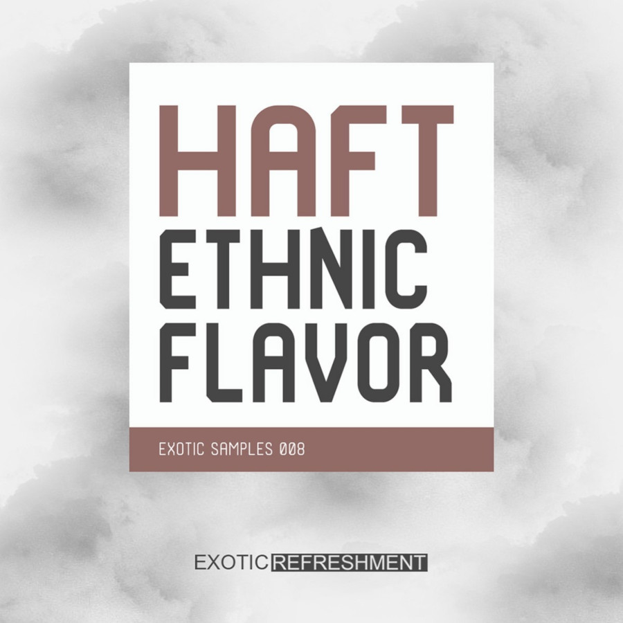 Exotic Refreshment - HAFT: Ethnic Flavour Sample Packs Software GUI Artwork