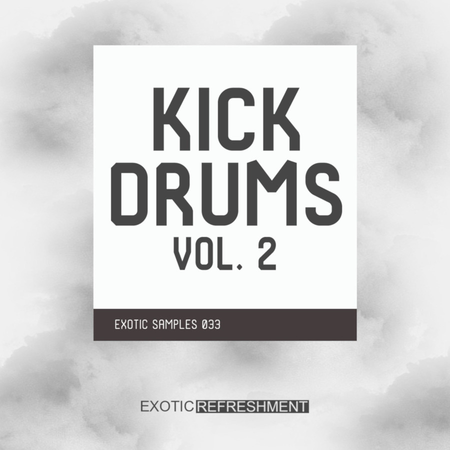 Exotic Refreshment - Kick Drums 2 Sample Packs Software GUI Artwork
