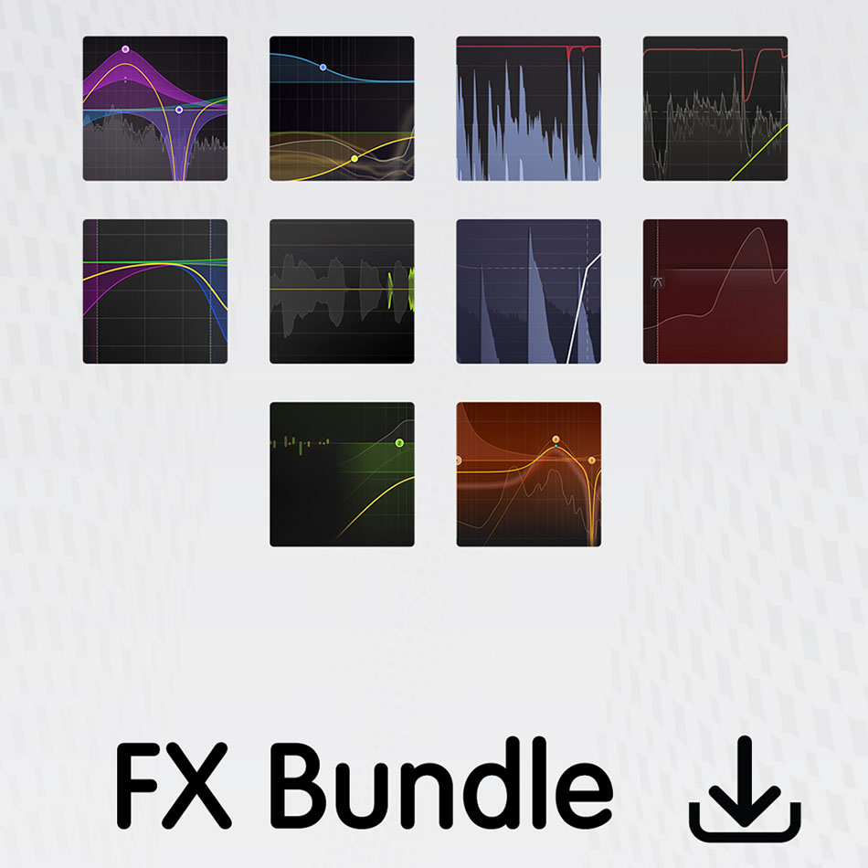 FabFilter - FabFilter FX Bundle Plugins & FX Software GUI Artwork