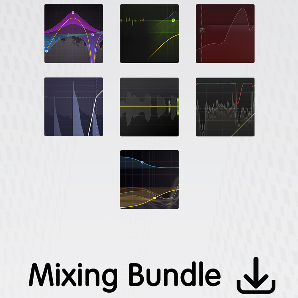 FabFilter - FabFilter Mixing Bundle Plugins & FX Software GUI Artwork