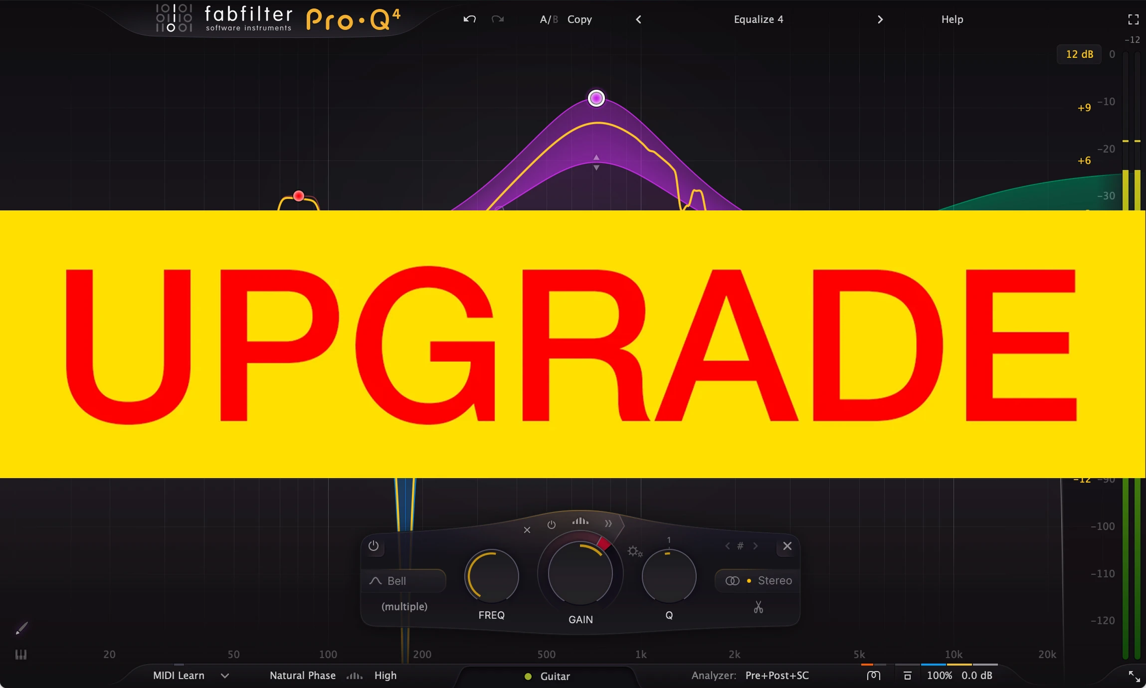 FabFilter Pro-Q 4 - Upgrade