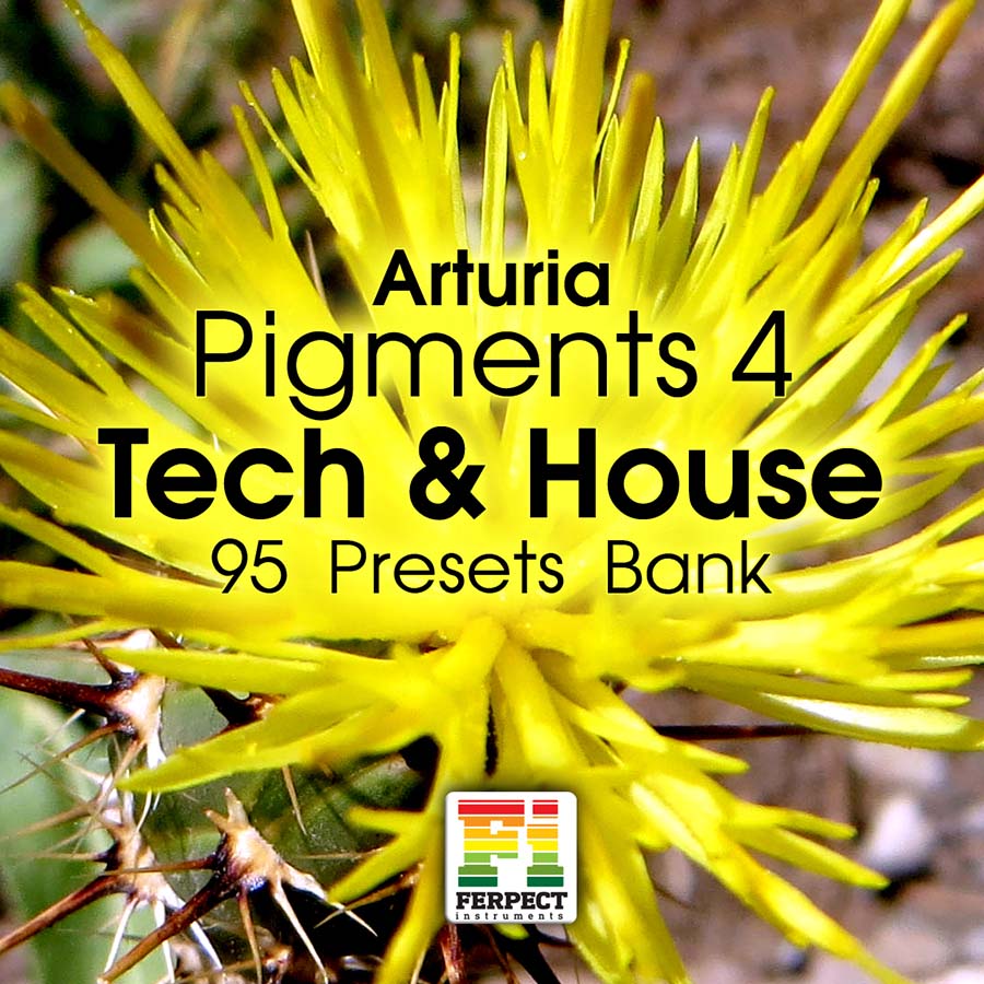 Ferpect Instruments - Tech and House - Pigments Presets Software GUI Artwork