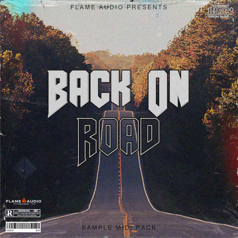 Flame Audio - Back on Road Sample Packs Software GUI Artwork