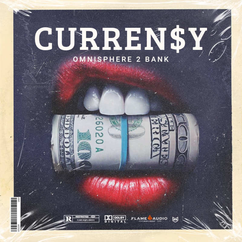 Flame Audio - Curren$y Omnisphere 2 Bank Presets Software GUI Artwork